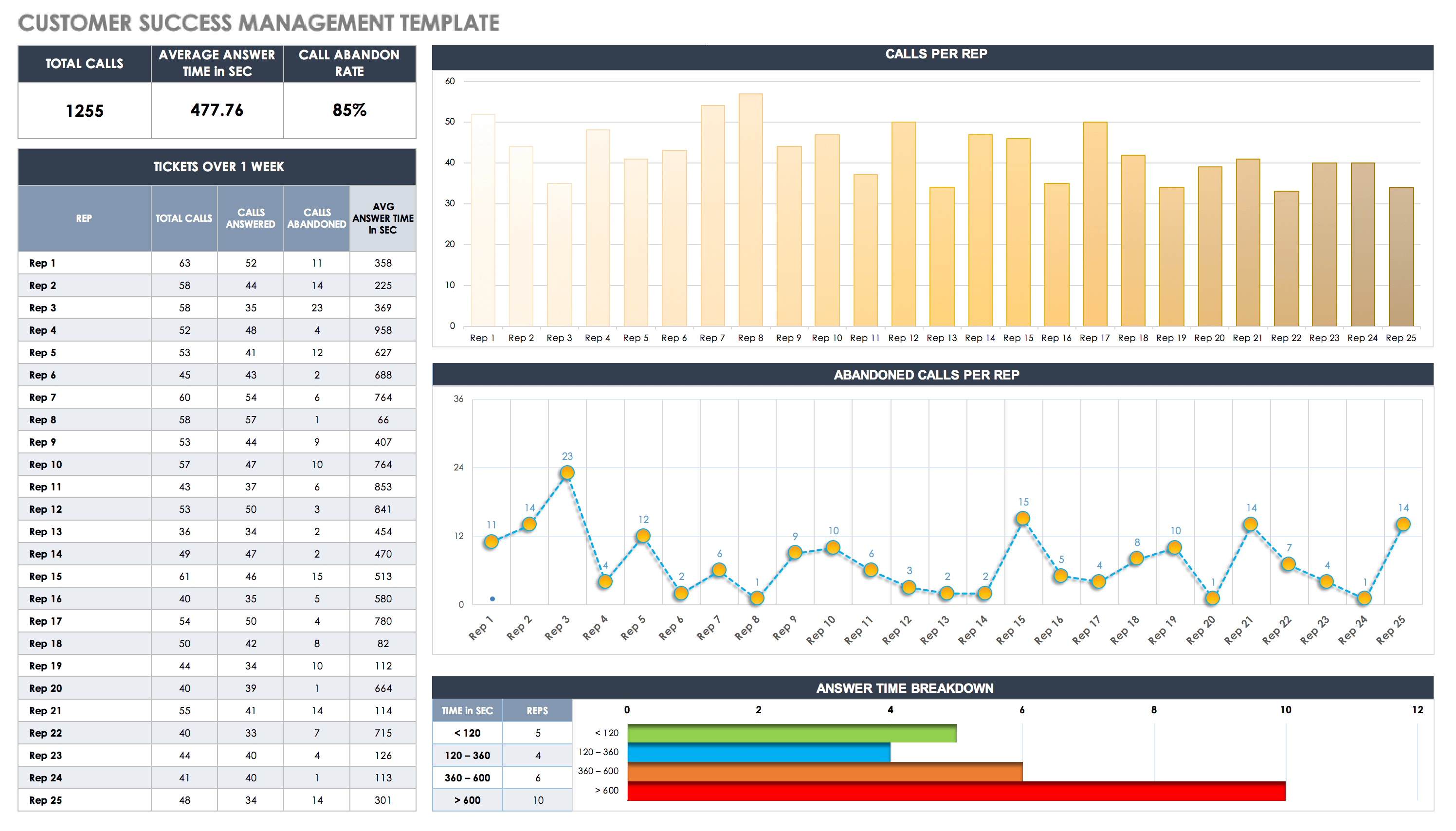 Customer Success Management Template