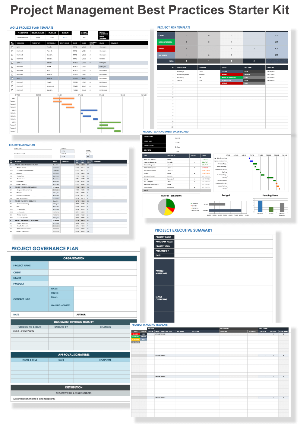 Project management best practices starter kit