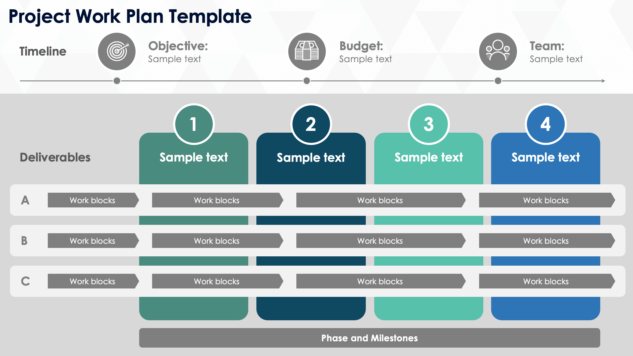 Project Work Plan Template