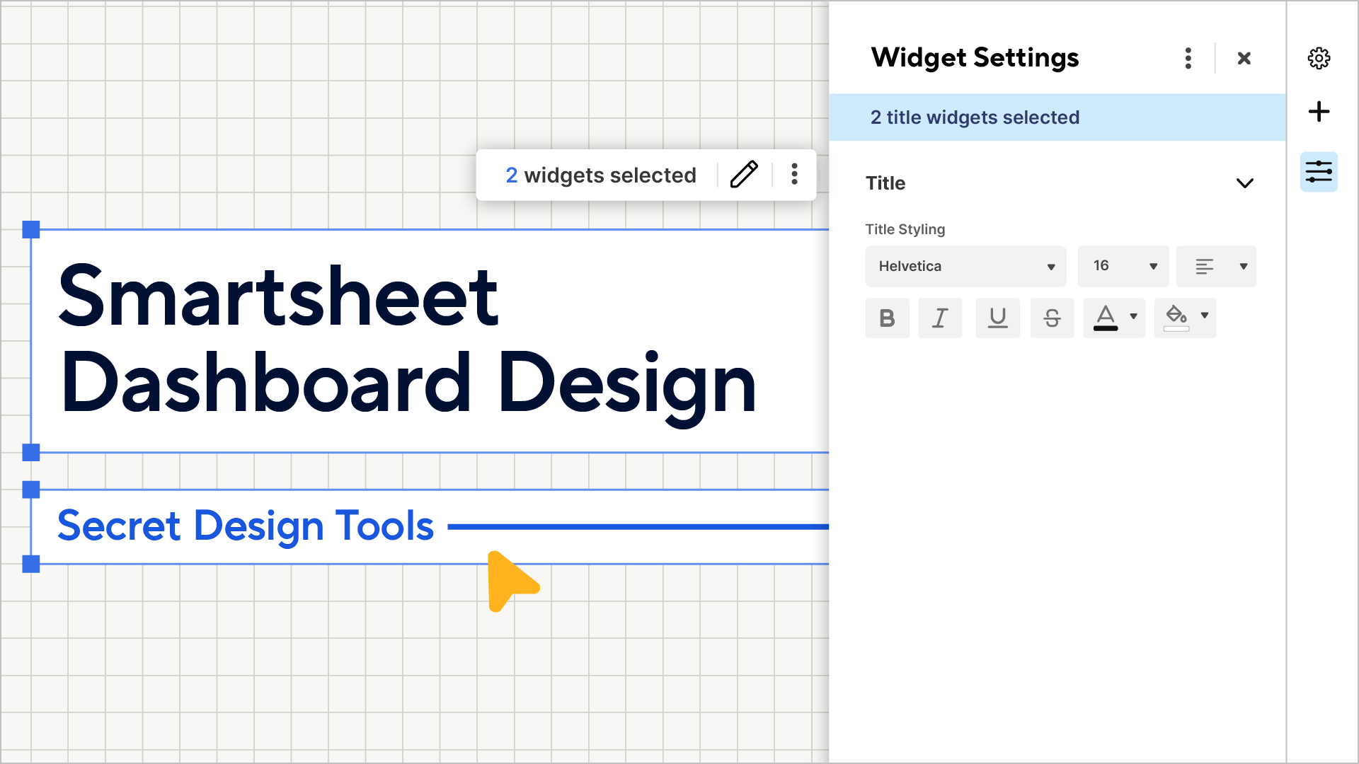 Dashboard design series blog