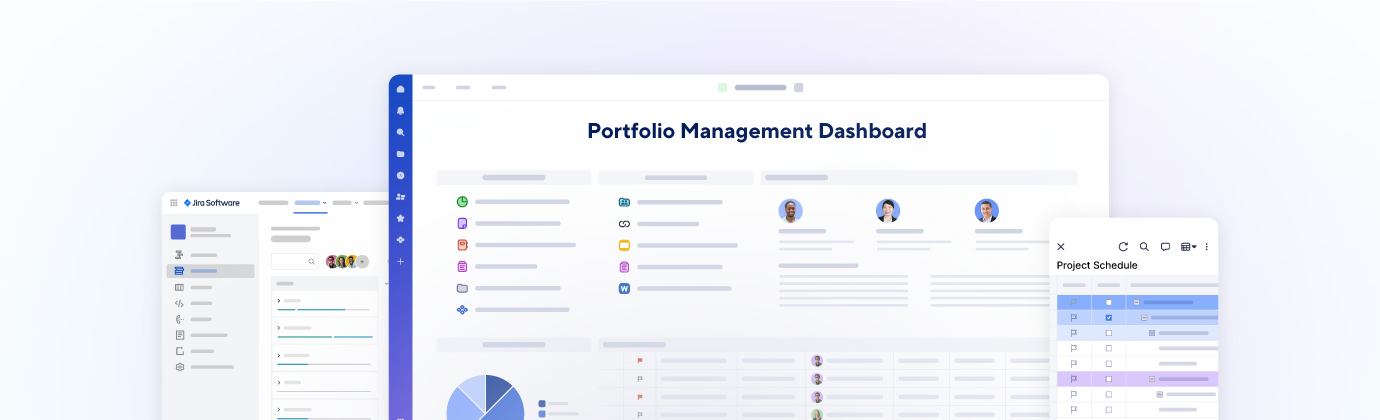 Project Management dashboard for IT PMO Use Case