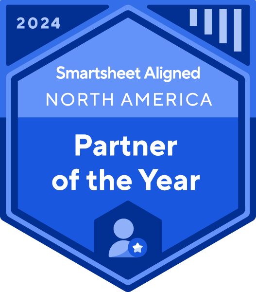 2024 Smartsheet Aligned North America Partner of the Year