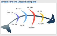 Simple Fishbone Diagram Template